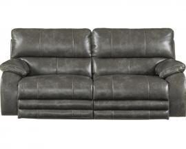 Sheridan Steel Collection 64271 by Catnapper Lay Flat Power Reclining Sofa